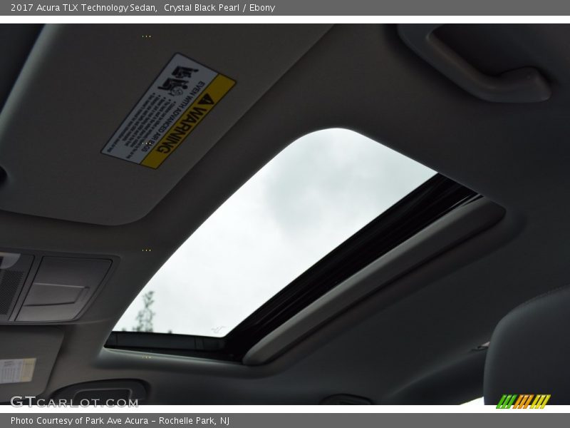 Crystal Black Pearl / Ebony 2017 Acura TLX Technology Sedan