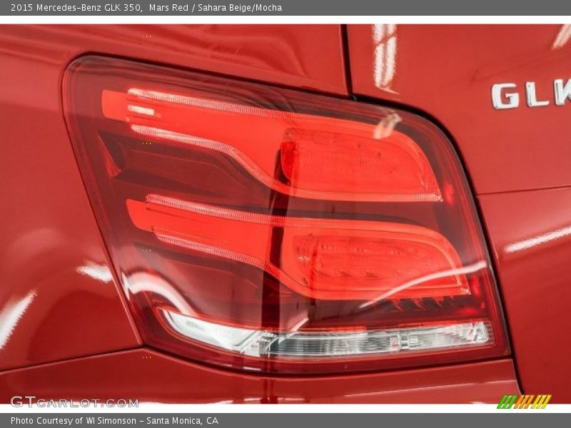 Mars Red / Sahara Beige/Mocha 2015 Mercedes-Benz GLK 350