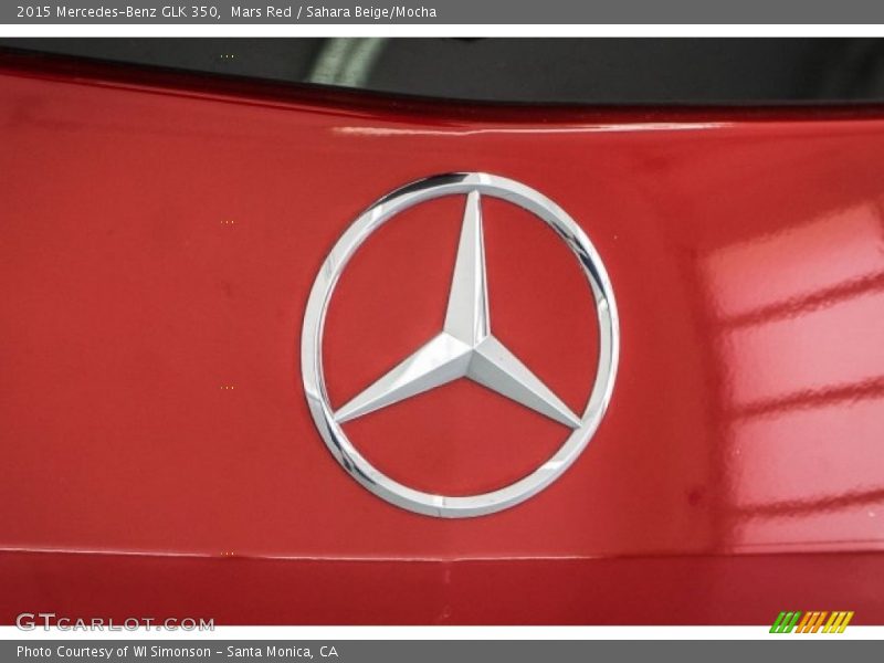 Mars Red / Sahara Beige/Mocha 2015 Mercedes-Benz GLK 350