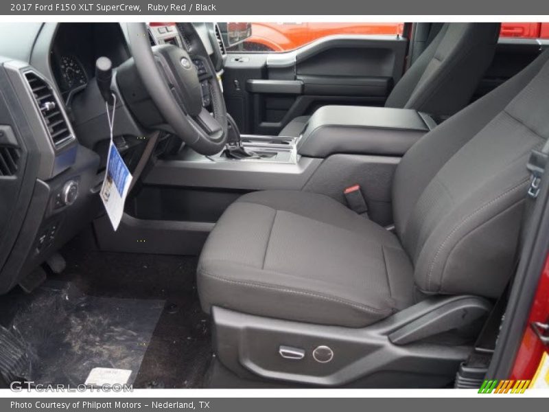 Ruby Red / Black 2017 Ford F150 XLT SuperCrew
