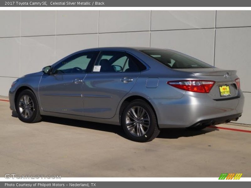 Celestial Silver Metallic / Black 2017 Toyota Camry SE