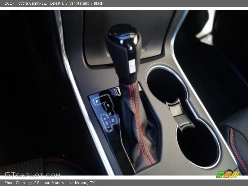 Celestial Silver Metallic / Black 2017 Toyota Camry SE