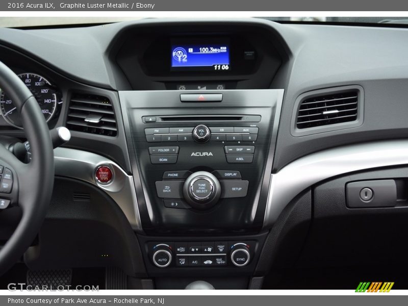 Graphite Luster Metallic / Ebony 2016 Acura ILX