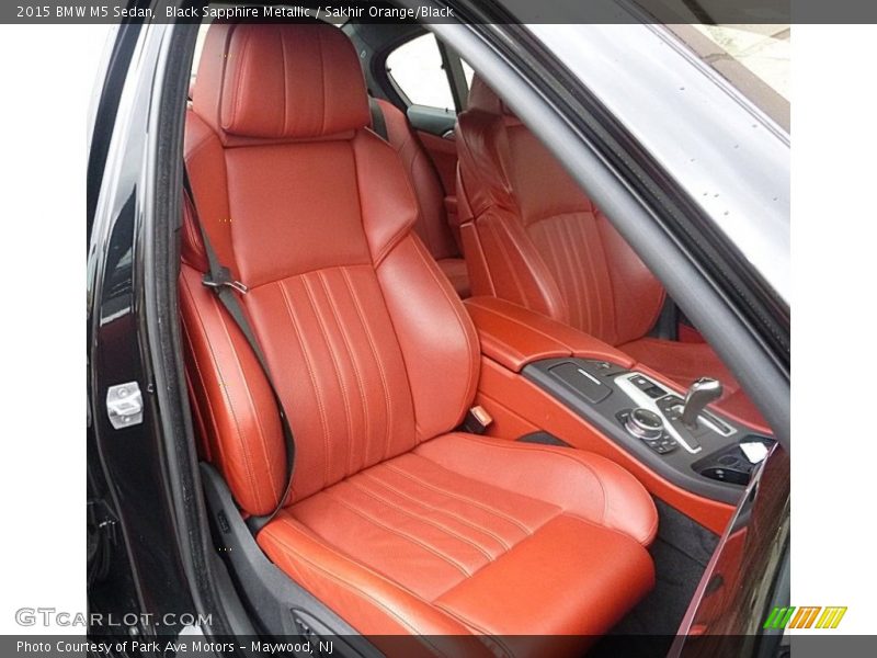Front Seat of 2015 M5 Sedan