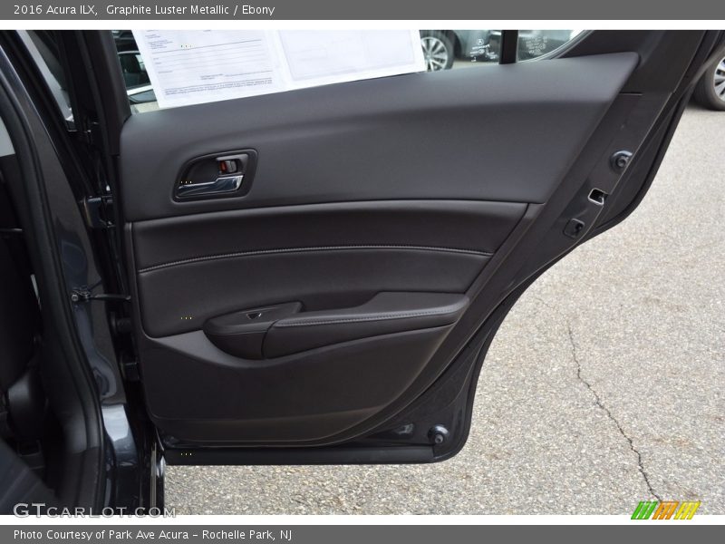Graphite Luster Metallic / Ebony 2016 Acura ILX