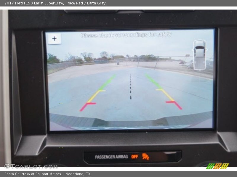 Race Red / Earth Gray 2017 Ford F150 Lariat SuperCrew