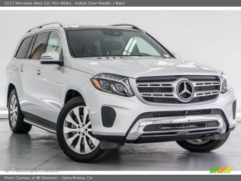 Iridium Silver Metallic / Black 2017 Mercedes-Benz GLS 450 4Matic
