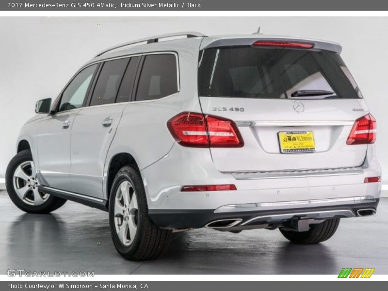 Iridium Silver Metallic / Black 2017 Mercedes-Benz GLS 450 4Matic