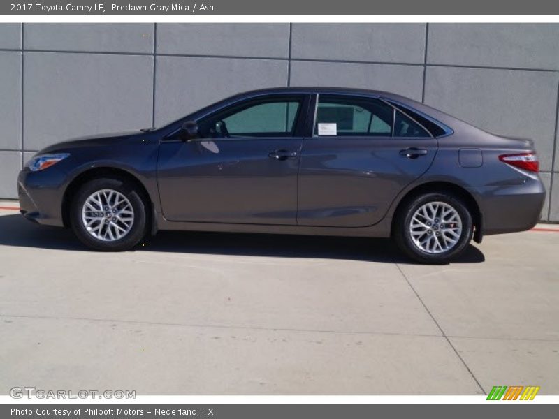 Predawn Gray Mica / Ash 2017 Toyota Camry LE