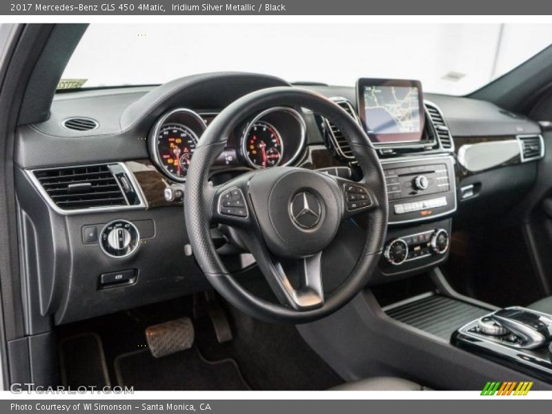 Iridium Silver Metallic / Black 2017 Mercedes-Benz GLS 450 4Matic