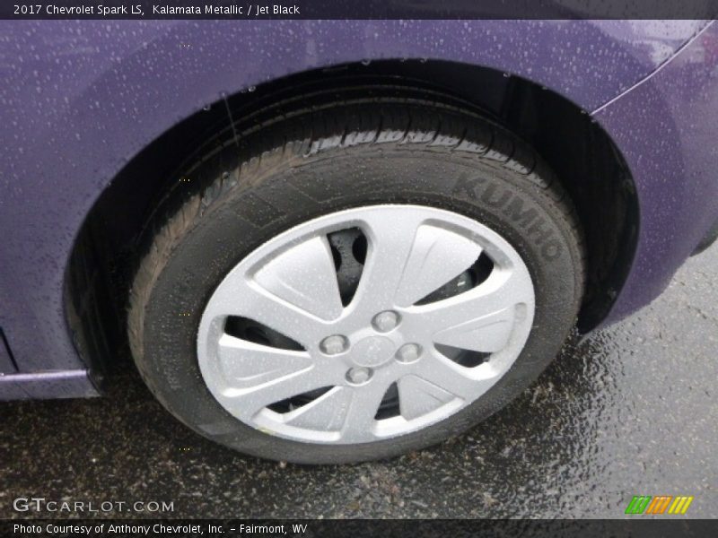 Kalamata Metallic / Jet Black 2017 Chevrolet Spark LS