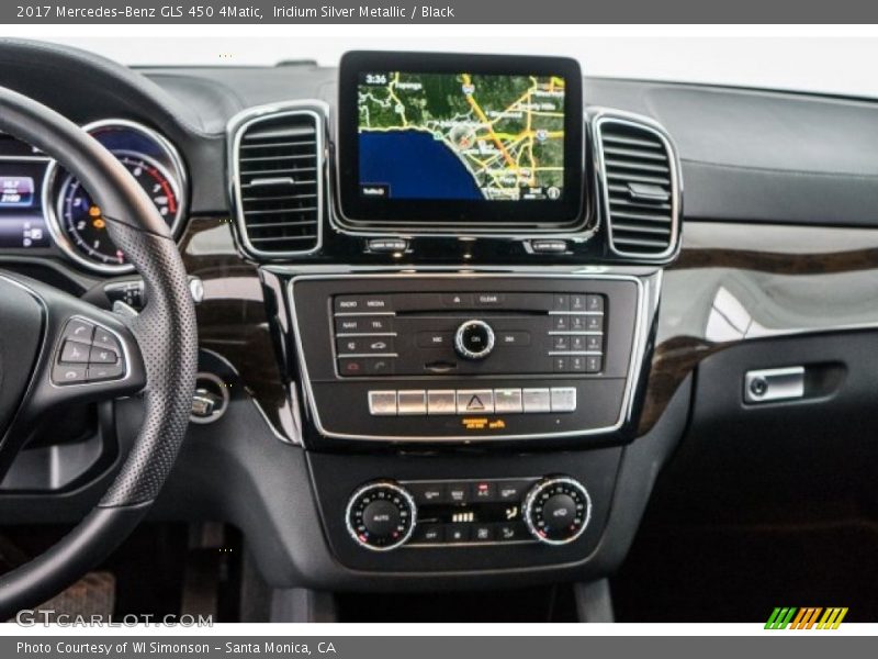 Iridium Silver Metallic / Black 2017 Mercedes-Benz GLS 450 4Matic