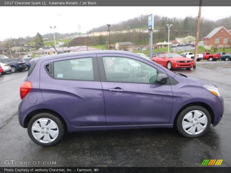 Kalamata Metallic / Jet Black 2017 Chevrolet Spark LS