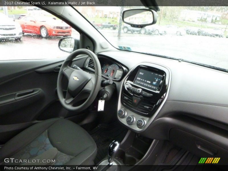 Kalamata Metallic / Jet Black 2017 Chevrolet Spark LS