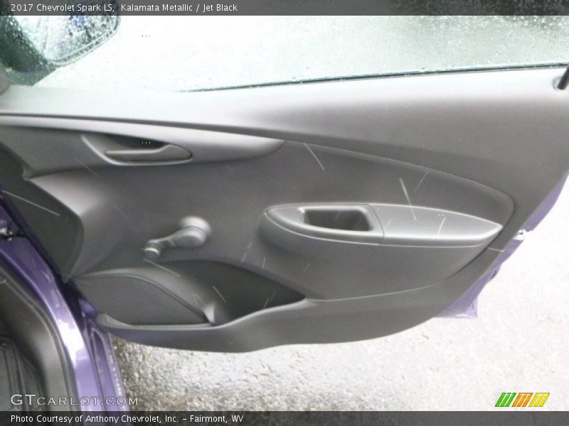 Kalamata Metallic / Jet Black 2017 Chevrolet Spark LS