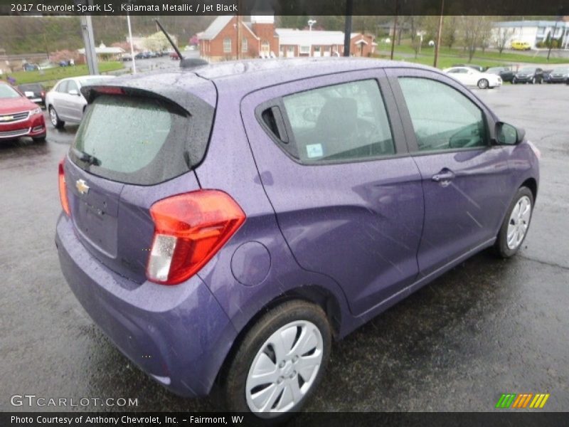 Kalamata Metallic / Jet Black 2017 Chevrolet Spark LS