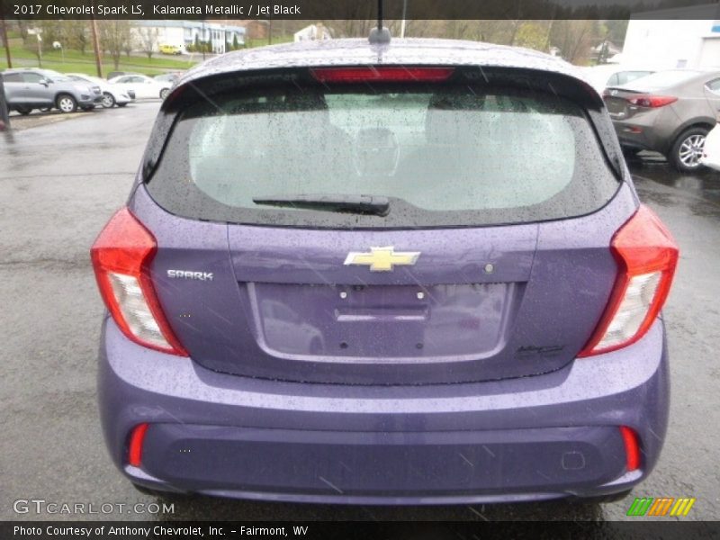 Kalamata Metallic / Jet Black 2017 Chevrolet Spark LS