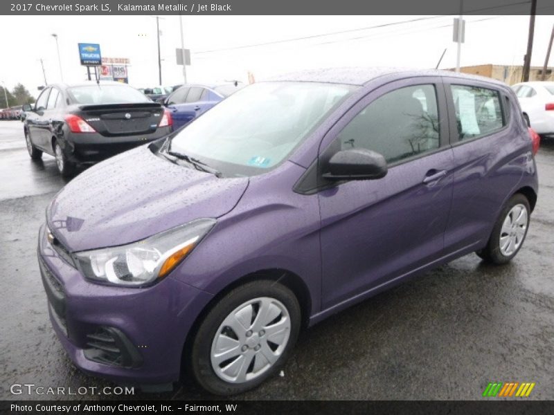 Kalamata Metallic / Jet Black 2017 Chevrolet Spark LS