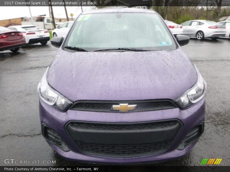 Kalamata Metallic / Jet Black 2017 Chevrolet Spark LS