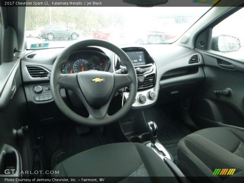 Kalamata Metallic / Jet Black 2017 Chevrolet Spark LS
