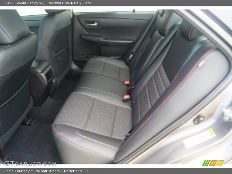 Predawn Gray Mica / Black 2017 Toyota Camry SE