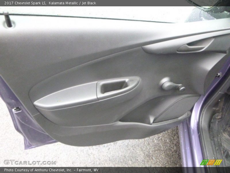 Kalamata Metallic / Jet Black 2017 Chevrolet Spark LS