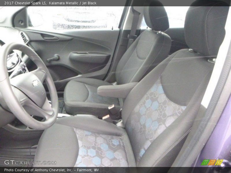 Kalamata Metallic / Jet Black 2017 Chevrolet Spark LS