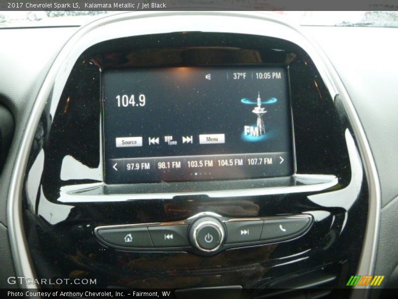 Kalamata Metallic / Jet Black 2017 Chevrolet Spark LS