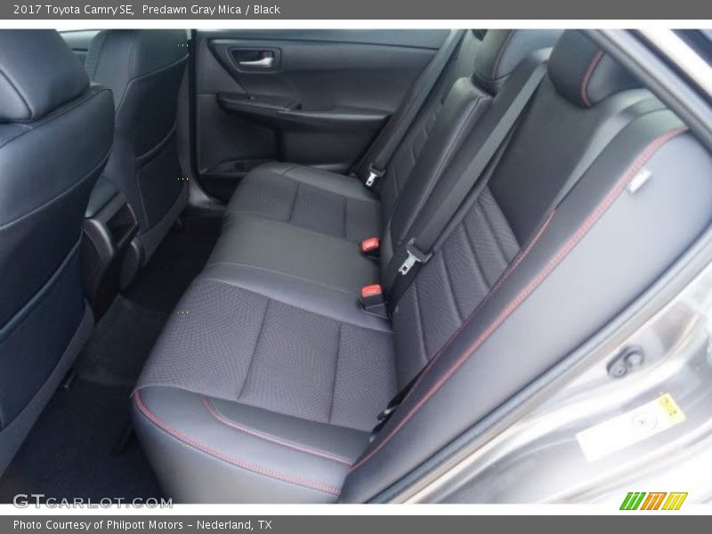 Predawn Gray Mica / Black 2017 Toyota Camry SE