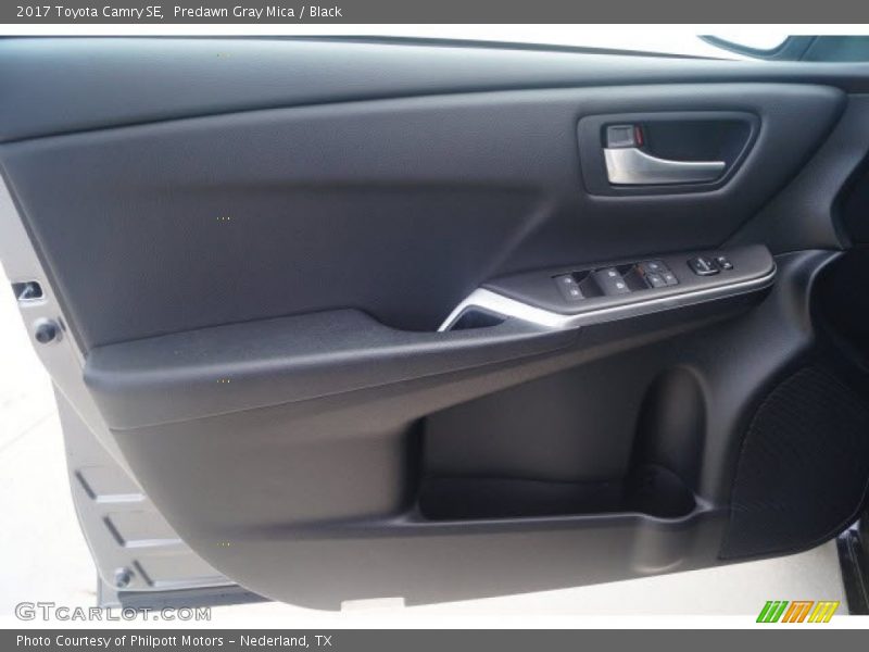 Predawn Gray Mica / Black 2017 Toyota Camry SE