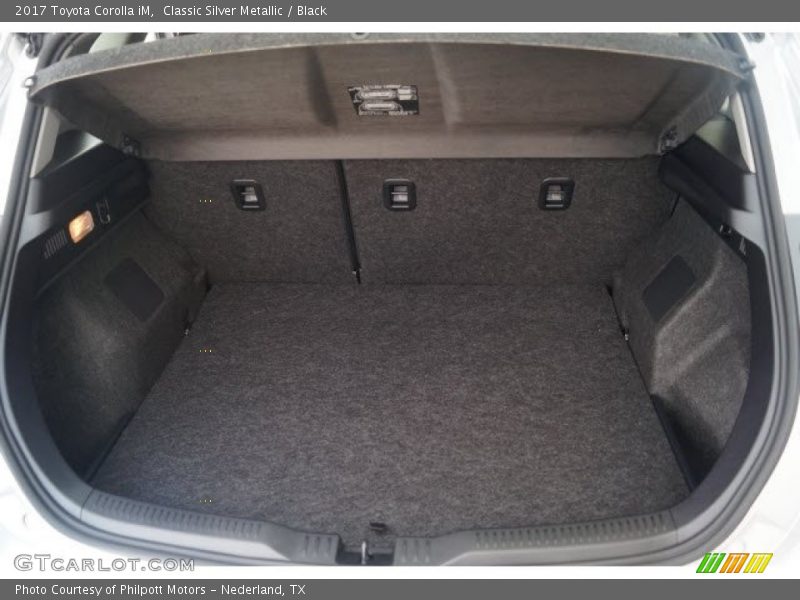  2017 Corolla iM  Trunk