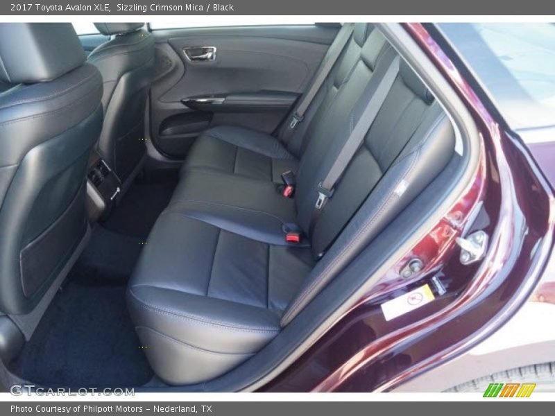 Sizzling Crimson Mica / Black 2017 Toyota Avalon XLE