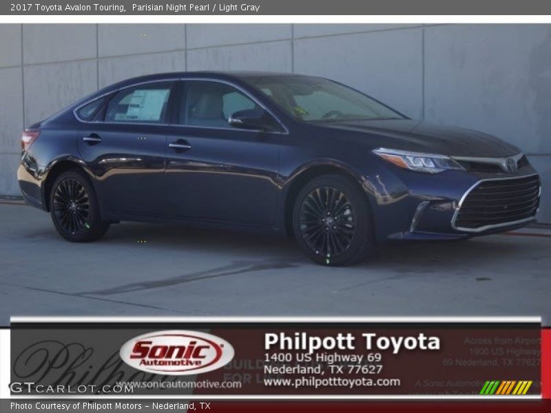 Parisian Night Pearl / Light Gray 2017 Toyota Avalon Touring