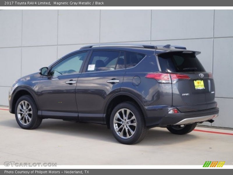 Magnetic Gray Metallic / Black 2017 Toyota RAV4 Limited