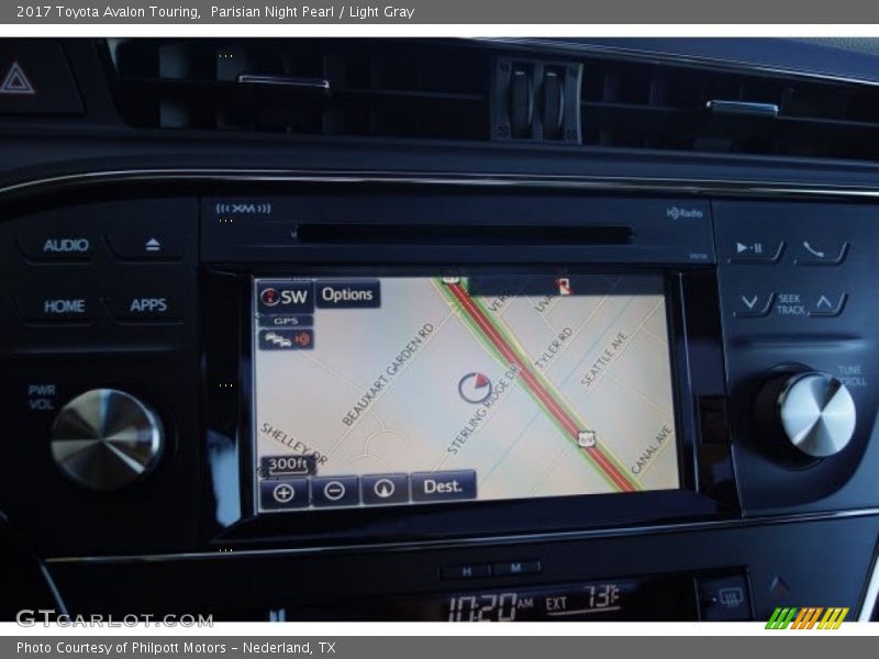 Parisian Night Pearl / Light Gray 2017 Toyota Avalon Touring