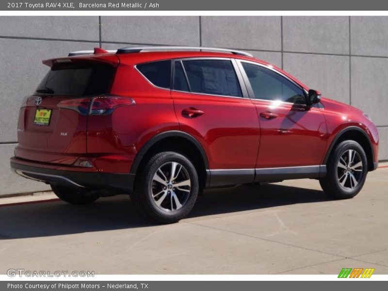 Barcelona Red Metallic / Ash 2017 Toyota RAV4 XLE