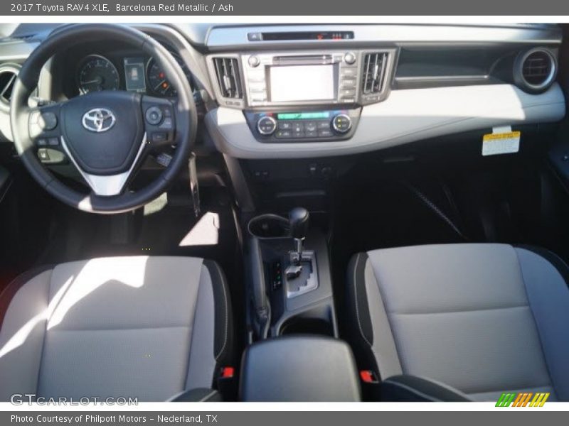 Barcelona Red Metallic / Ash 2017 Toyota RAV4 XLE