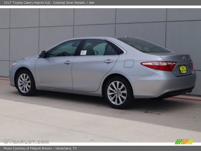 Celestial Silver Metallic / Ash 2017 Toyota Camry Hybrid XLE