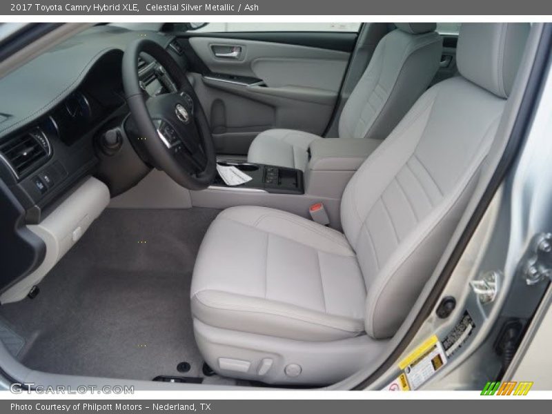  2017 Camry Hybrid XLE Ash Interior