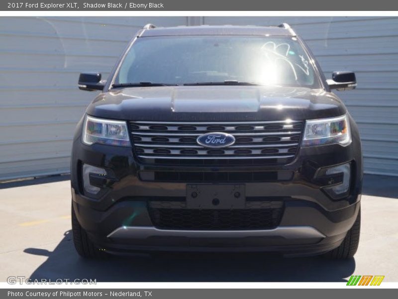 Shadow Black / Ebony Black 2017 Ford Explorer XLT