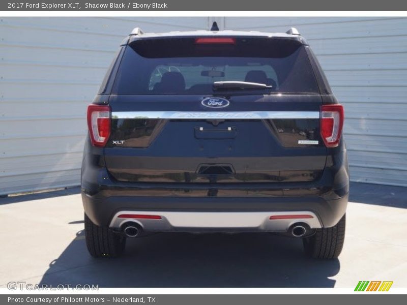 Shadow Black / Ebony Black 2017 Ford Explorer XLT