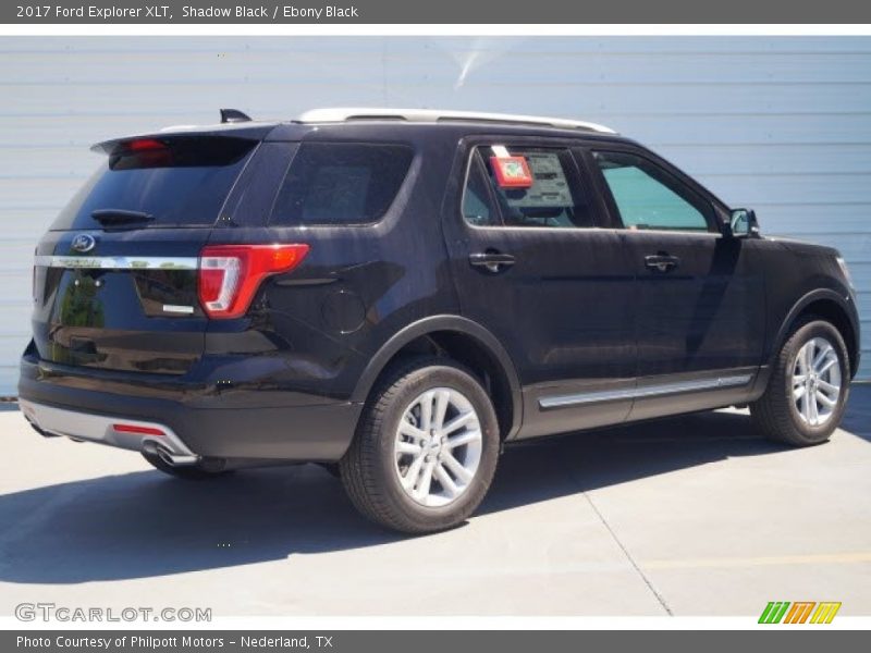 Shadow Black / Ebony Black 2017 Ford Explorer XLT