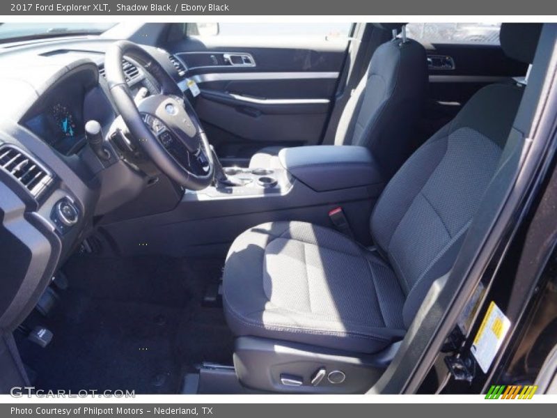 Shadow Black / Ebony Black 2017 Ford Explorer XLT