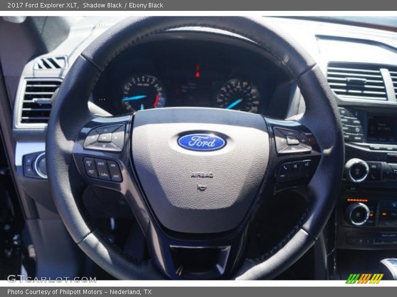 Shadow Black / Ebony Black 2017 Ford Explorer XLT