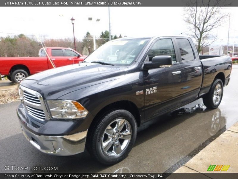 Front 3/4 View of 2014 1500 SLT Quad Cab 4x4