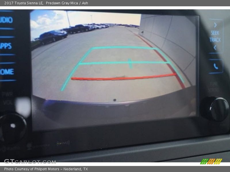 Predawn Gray Mica / Ash 2017 Toyota Sienna LE