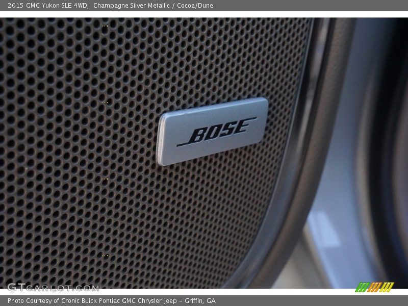 Champagne Silver Metallic / Cocoa/Dune 2015 GMC Yukon SLE 4WD