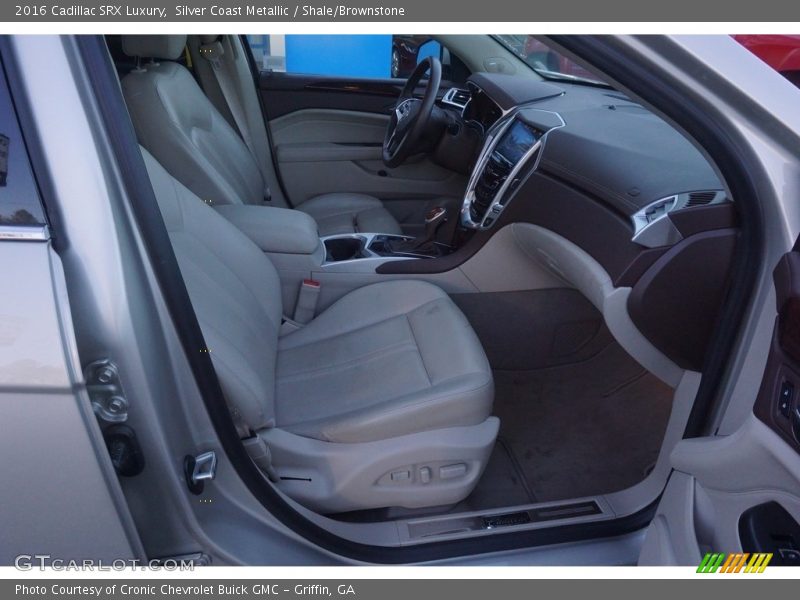 Silver Coast Metallic / Shale/Brownstone 2016 Cadillac SRX Luxury
