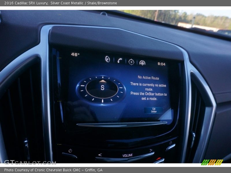 Silver Coast Metallic / Shale/Brownstone 2016 Cadillac SRX Luxury