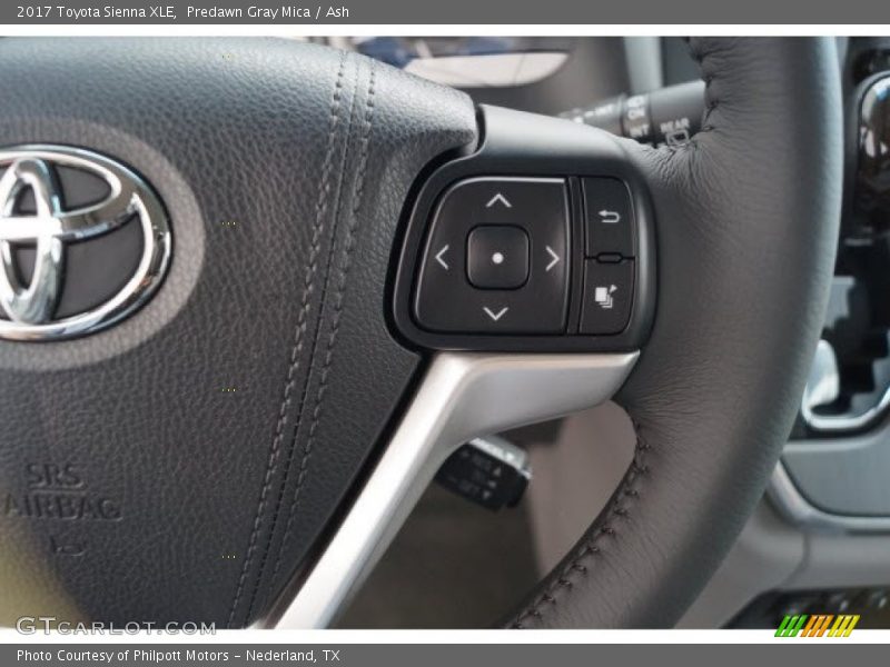 Predawn Gray Mica / Ash 2017 Toyota Sienna XLE